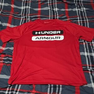 Under Armour Vibrant Red Tee
